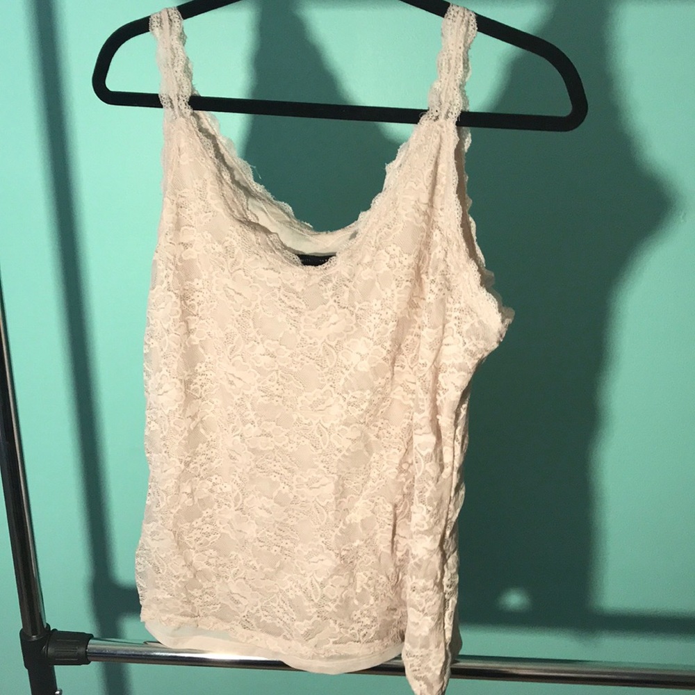 Light pink lace cami 💙